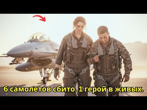 Видео: Одна против шести как женщина пилот спасла генерала из плена врага