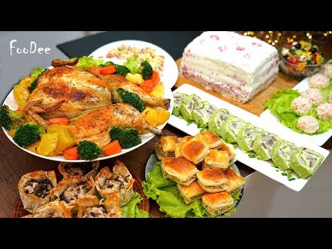 Видео: Новогодний стол ВСЕГО за 2 ЧАСА! 8 быстрых рецептов на Новый Год 2026!