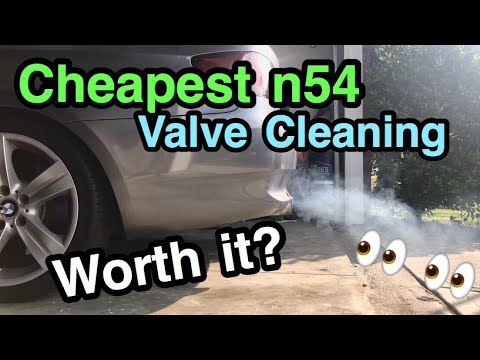Видео: Как почистить клапаны N54 ДЕШЁВО! Процедура очистки клапанов BMW 335i