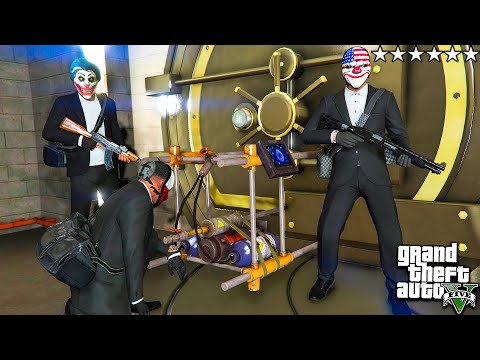 Видео: ОГРАБЛЕНИЕ БАНКА НА 37.000.000$ В ГТА 5 МОДЫ! МАЙКЛ ФРАНКЛИН И ТРЕВОР! ОБЗОР МОДА В GTA 5! ВИДЕО