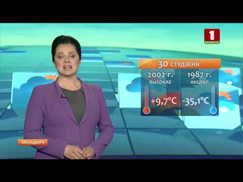 Видео: Пра надвор'е. 29.01.2019