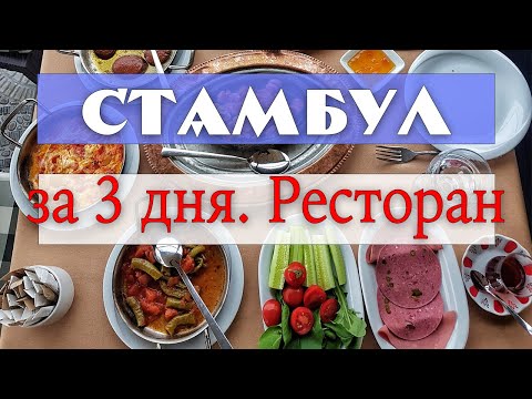 Видео: Как посмотреть Стамбул за 3 дня. День 1. Вечер. Султанахмет. Ресторан Balıkçı Sabahattin