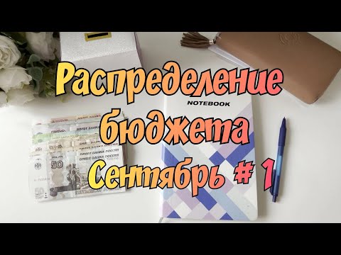 Видео: Распределение денежных средств по конвертам. Сентябрь № 1