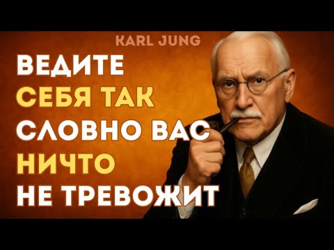 Видео: Научитесь ВЕСТИ себя так СЛОВНО вас НИЧТО НЕ ТРЕВОЖИТ  Карл Юнг