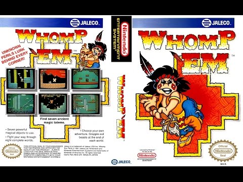 Видео: Прохождение Whomp em на NES