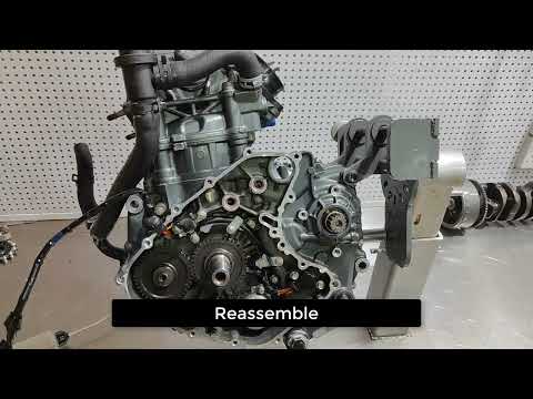 Видео: Ремонт | Двигатель этого KTM 390 был поврежден из-за наводнения.