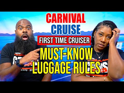 Видео: Не садитесь на борт, не зная этих 9 правил провоза багажа на круизном лайнере Carnival!
