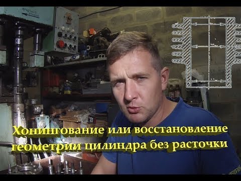 Видео: Хонингование или восстановление геометрии цилиндра без расточки