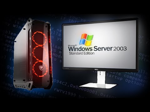 Видео: Установится ли Windows Server 2003 на современный мощный ПК в 2025 году?
