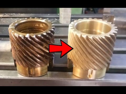 Видео: Шестерня БРОНЗА