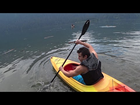 Видео: Отдых с палатками на горном озере. Вашингтон, США!!!