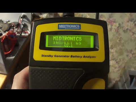 Видео: Тестер для автомобильных аккумуляторов Midtronics Celltron Start (Артикул CTS-700)