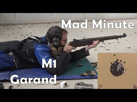 Видео: Безумная минута: M1 Garand