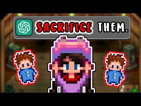 Видео: ChatGPT играет ЦЕЛЫЙ ГОД в Stardew Valley
