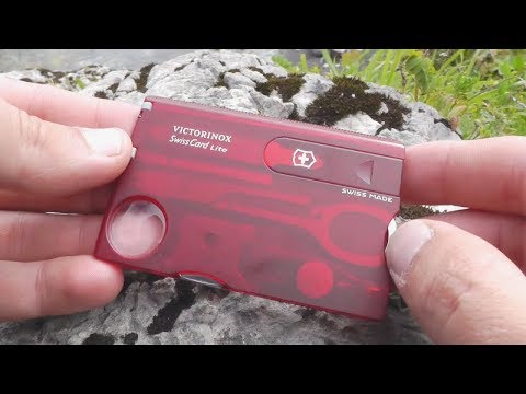 Видео: Карта Swiss Card от Victirinox