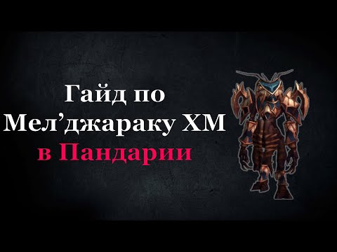 Видео: Гайд по Мелджараку ХМ в Пандарии