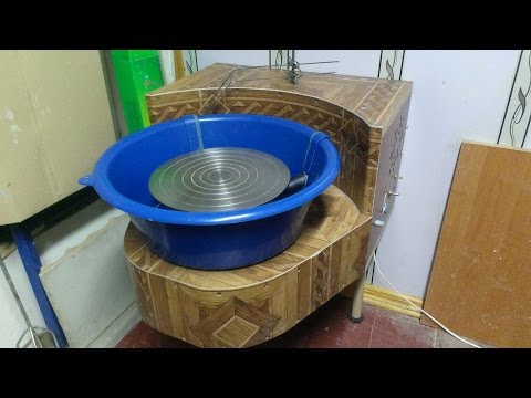 Видео: Гончарный круг из стиральной машины: изготовление корпуса