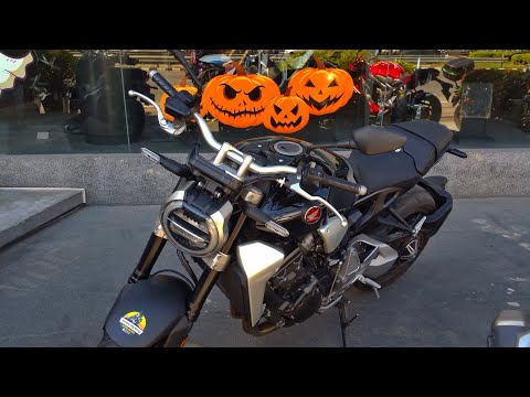 Видео: Honda CB1000 тест драйв