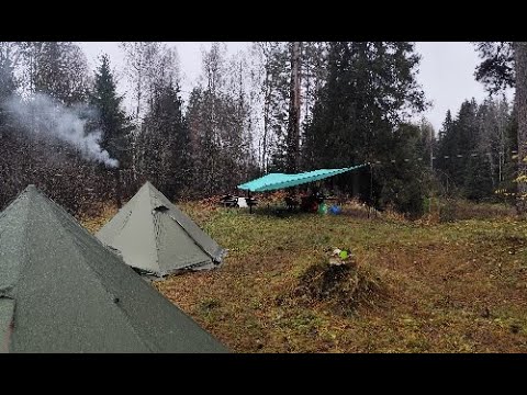 Видео: За Налимом с ночёвкой! Встречаем позднюю осень на реке!