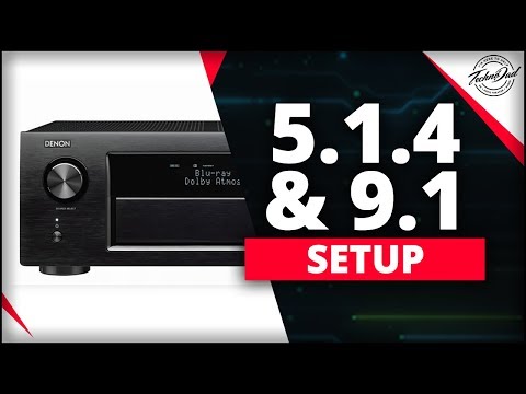 Видео: Настройка Dolby Atmos 5.1.4 и Auro-3D 9.1 на Denon AVR-X4400H