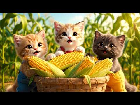 Видео: Первый день домашних дел у котят! Мама-кошка учит их пылесосить 🧹 (эпические провалы и милые успе...