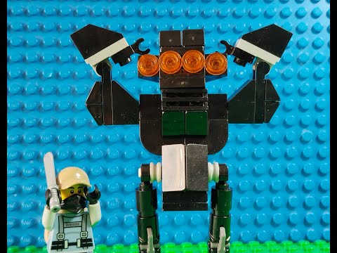 Видео: Lego самоделки: робот разведчик