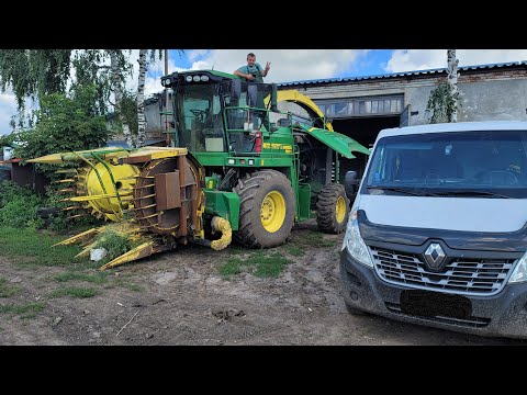 Видео: Кормушка John Deere 7250-Підготовка до продажу комбайна! Усунення маленьких недоліків