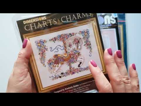 Видео: Карусельна колекція - ч.1 Моя колекція наборів для вишивки