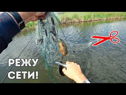 Видео: Режу сети местных 3 | Эта приманка спасла рыбалку!