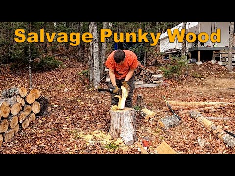 Видео: Предзимние дела в лагере: лодка, дровяной сарай и дрова