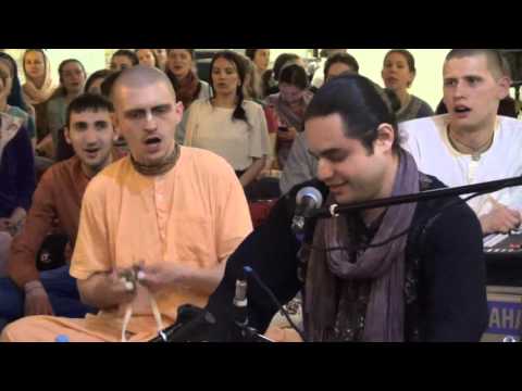 Видео: KIRTAN MOSCOW - Киртан Ананта Виджай Прабху - Москва, 23.04.2016 - Часть 7