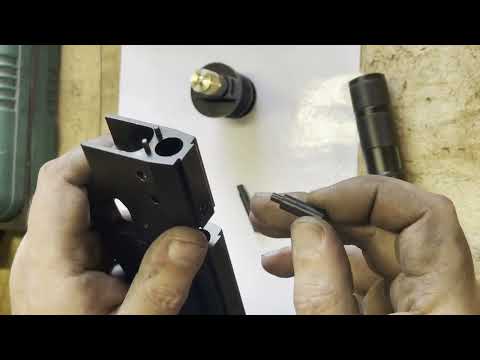 Видео: Седло БК для пнематического пистолета Корсар – установка.