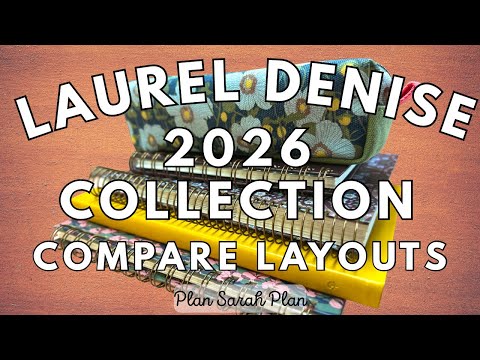 Видео: Обзор коллекции планировщиков Laurel Denise 2026 | Скаут, Роуз, Мэй, Джо и другие!