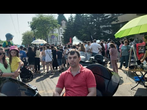 Видео: Днём рождения   Город Хабаровск 167 Лет .31 . 05.  2025  .Год.😊👍