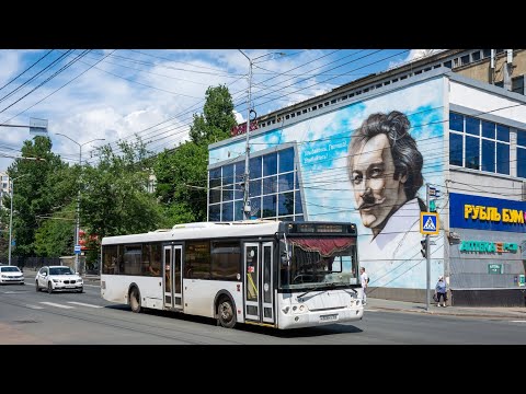 Видео: ЛиАЗ 5292.22(2-2-0) к808нх164 Маршрут №9Б город Саратов 