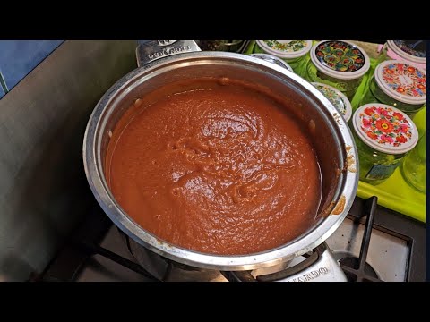 Видео: Кетчуп из кабачков, очень вкусно буду делать ещё!