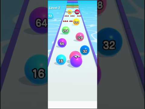 Видео: ❌️Level 2 - BallRun2048 #BallRun2048 #mobile #mobilegame #mobilegames #прохождение #прохождениеигры