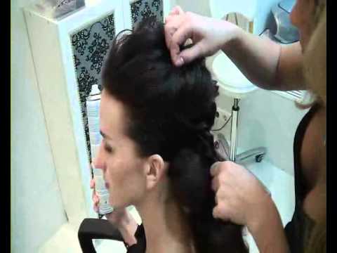 Видео: Alexandra Edelberg быстрая причёска 6.wmv