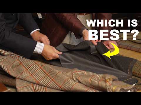 Видео: Британский портной рассказывает о 7 ключевых тканях: RTW, MTM и Bespoke