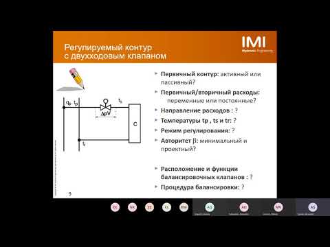 Видео: Вебинар посвященный посвящен обзору регулирующих клапанов и электроприводов