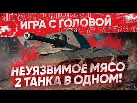 Видео: НЕУЯЗВИМЫЙ ТАНК - ДВЕ ПУШКИ в ОДНОМ! E 100 - "Игра с Головой"