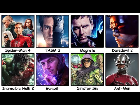 Видео: Все отмененные фильмы Marvel, о которых вам стоит знать, объясняются за 8 минут