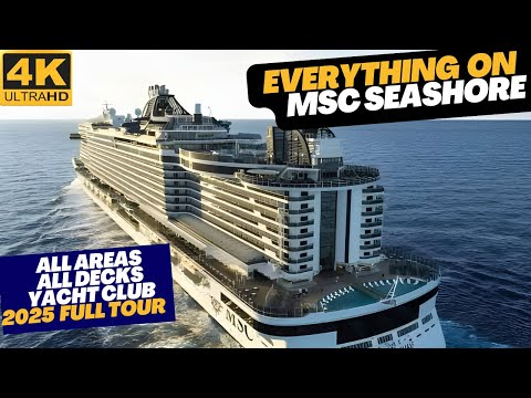 Видео: 🚢 ВСЕ MSC Seashore | Все зоны | Номера | Полный тур в 4K — РОСКОШЬ ПО ДЕШЕВОМУ БЮДЖЕТУ!