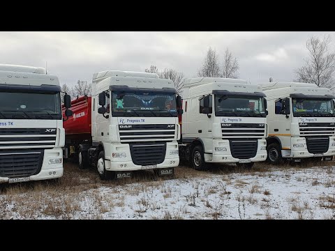 Видео: Даф ОЗЯБ,не заводится после простоя новогодних праздников