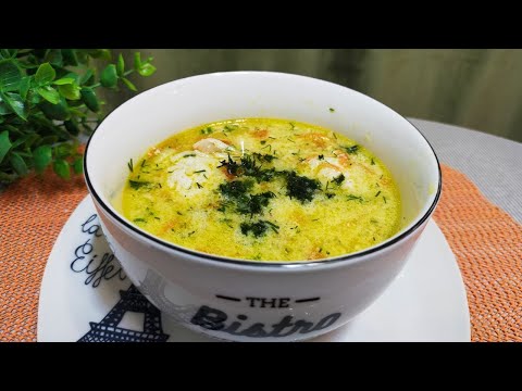 Видео: Самый вкусный суп с куриными фрикадельками и секретной заправкой! Chicken soup