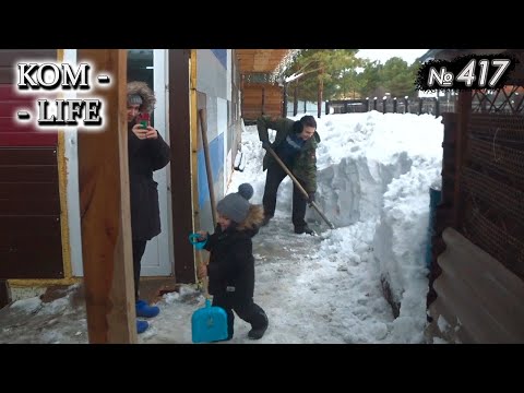 Видео: Крольчатник ЗАВАЛИЛО снегом