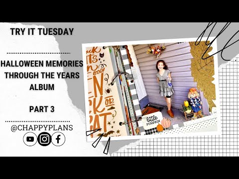 Видео: ХЭЛЛОУИН СКВОЗЬ ГОДЫ | ЧАСТЬ 4 | АЛЬБОМ-СКРАПБУК