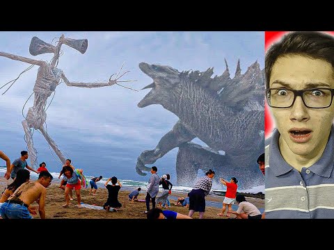 Видео: СИРЕНОГОЛОВЫЙ ПРОТИВ ГОДЗИЛЛЫ В РЕАЛЬНОЙ ЖИЗНИ!