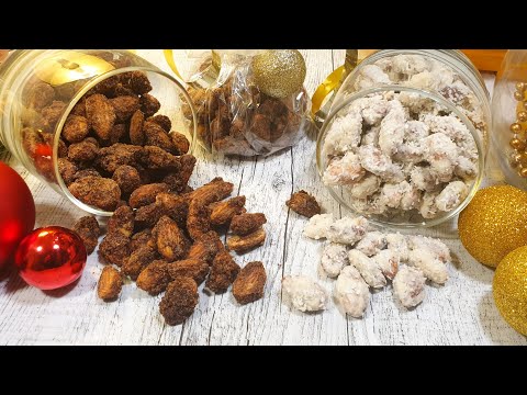 Видео: МИНДАЛЬ как на РОЖДЕСТВЕНСКОЙ ярмарке // 2 рецепта ароматного рождественского лакомства 🎄