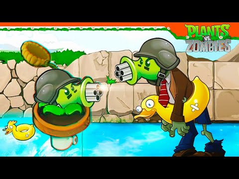 Видео: 🌻 ПУЛЕМЕТ ГОРОХОСТРЕЛ КАТАПУЛЬТА! МОД ГИБРИД ПВЗ 🧄 Plants vs Zombies Hybrid Растения против зомби